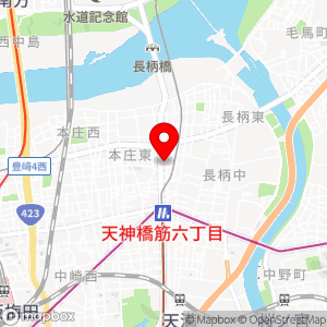 KF-Park 天神橋7丁目の地図