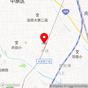 セブン-イレブン 元住吉駅西口店の地図