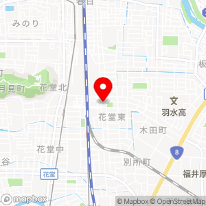 セブンイレブン 福井花堂東1丁目の地図