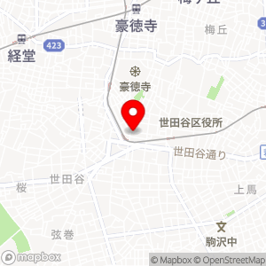 ローソン 世田谷三丁目店の地図