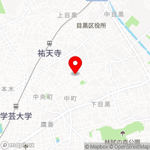 ナビパーク 目黒中町第1の地図