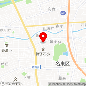 セブン-イレブン 名古屋猪子石2丁目店の地図