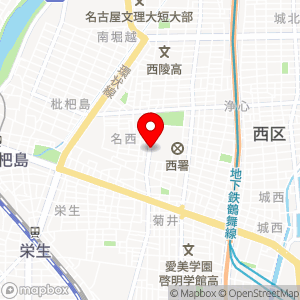 三井のリパーク 名古屋西郵便局駐車場の地図