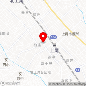 ファミリーマート 上尾西口店の地図