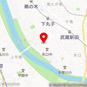 東武ストア 下丸子店の地図