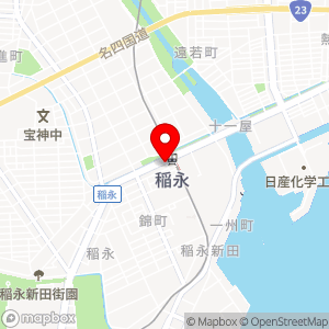 ファミリーマート 稲永駅前店の地図
