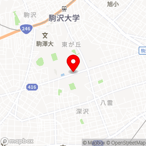 タイムズ 駒沢オリンピック公園総合運動場駐車場の地図