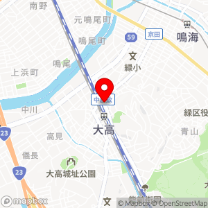三井のリパーク 大高駅前第2の地図