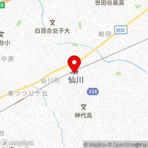 西友 仙川店の地図