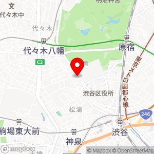 ファミリーマート 渋谷NHK前店の地図