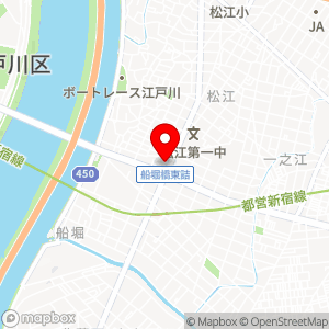 ローソン 東小松川四丁目店の地図