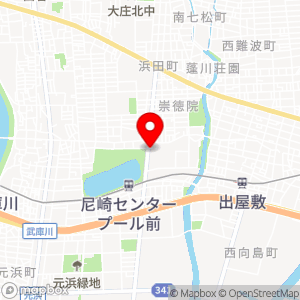 東洋CARMAX 尼崎ﾚｰｽ場前の地図