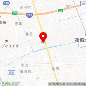 【6番車室】北谷1-2-6坂本駐車場の地図