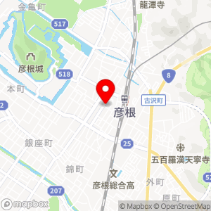 セブン-イレブン 彦根駅前店の地図