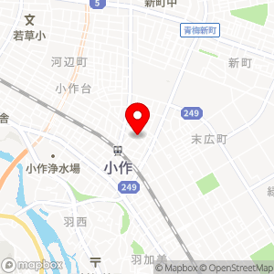 タイムズ 小作駅前第3の地図