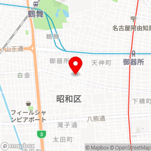 FKアルカディア御器所駐車場の地図