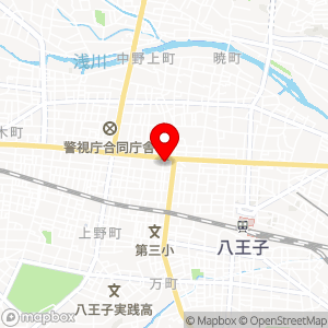 ナビパーク 八王子八日町第1の地図
