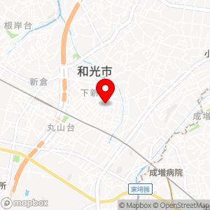 セブン-イレブン 和光下新倉店の地図