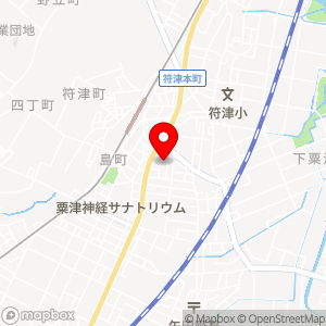 Aコープ 粟津店の地図