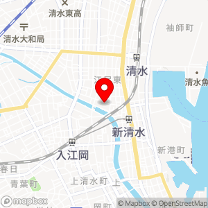 三井のリパーク 清水銀座の地図