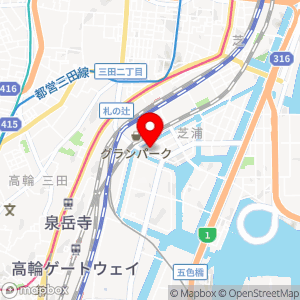 セブン-イレブン 芝浦3丁目店の地図