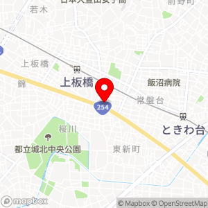 セブンイレブン 板橋東新町若木通りの地図