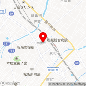三交の駐ing 松阪駅前第3の地図