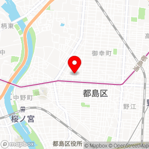 カナート 都島店の地図
