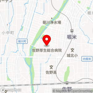 ローソン 佐野厚生総合病院店の地図