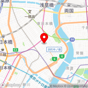 ファインパーキング 日本橋人形町第1の地図