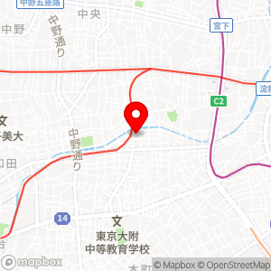 コインパーク 中野弥生町2丁目第3の地図