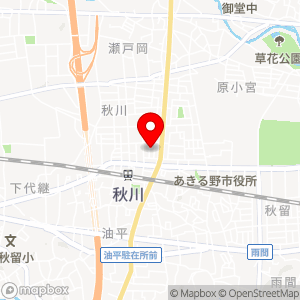 タイムズ あきる野もくせいの地図