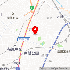 ローソン LTF戸越四丁目北店の地図