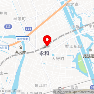 名鉄協商パーキング 永和駅前の地図