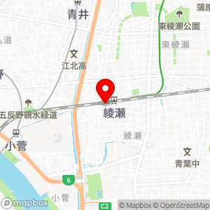 セブン-イレブン 綾瀬駅西口店の地図
