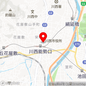 タイムズ 川西能勢口駅前第9の地図