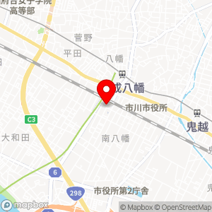 ファミリーマート 市川南八幡店の地図
