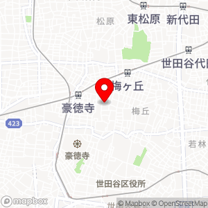 三井のリパーク 梅丘1丁目第2の地図