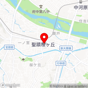 コモディイイダ 聖蹟桜ヶ丘店の地図