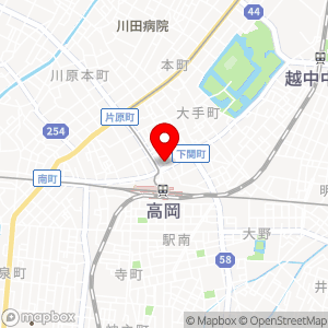 三井のリパーク 高岡駅前の地図