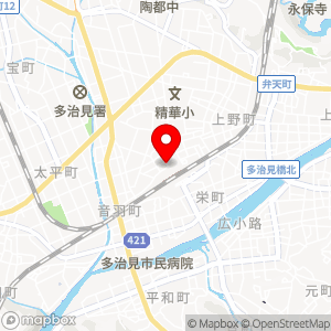 名鉄協商パーキング 多治見駅北の地図
