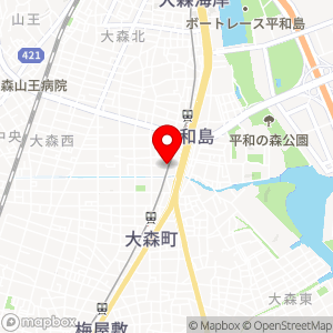 エコロパーク レジデンストーキョー大森西の地図