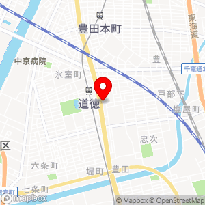セブン-イレブン 名古屋豊田1丁目店の地図