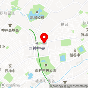 コーヨー 西神中央店の地図