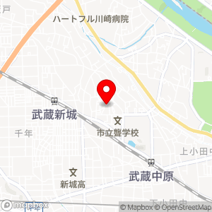 ナビパーク 上小田中第6の地図