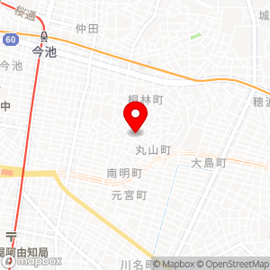 名鉄協商パーキング 丸山町2丁目の地図