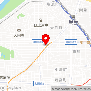 名鉄協商パーキング 本陣駅前第2の地図