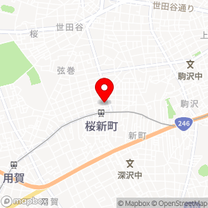 タイムズ 桜新町の地図