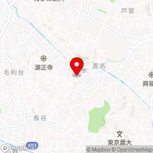 厚木温水西１丁目駐車場の地図