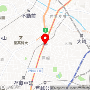 ユアー・パーキング 戸越第2の地図